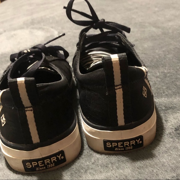 Sperry | Casual Navy Blue & White Boat Shoes - Picture 9 of 13